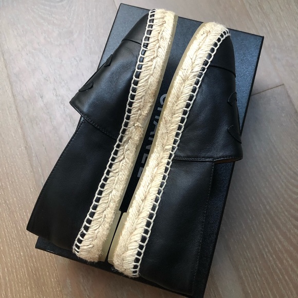 Chanel Espadrilles Black Lampskin - Picture 2 of 5